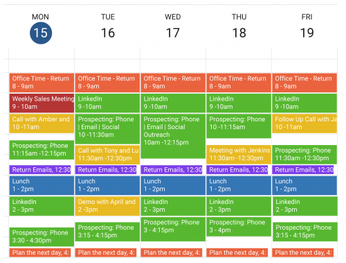 PS Weekly Planning Activity Give - Stukent : Stukent